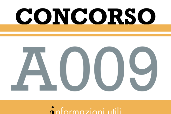 Concorso A009, informazioni