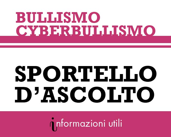 SPORTELLO BULLISMO E CYBERBULLISMO